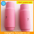 Tig welding torch part 10N48 ceramic nozzle